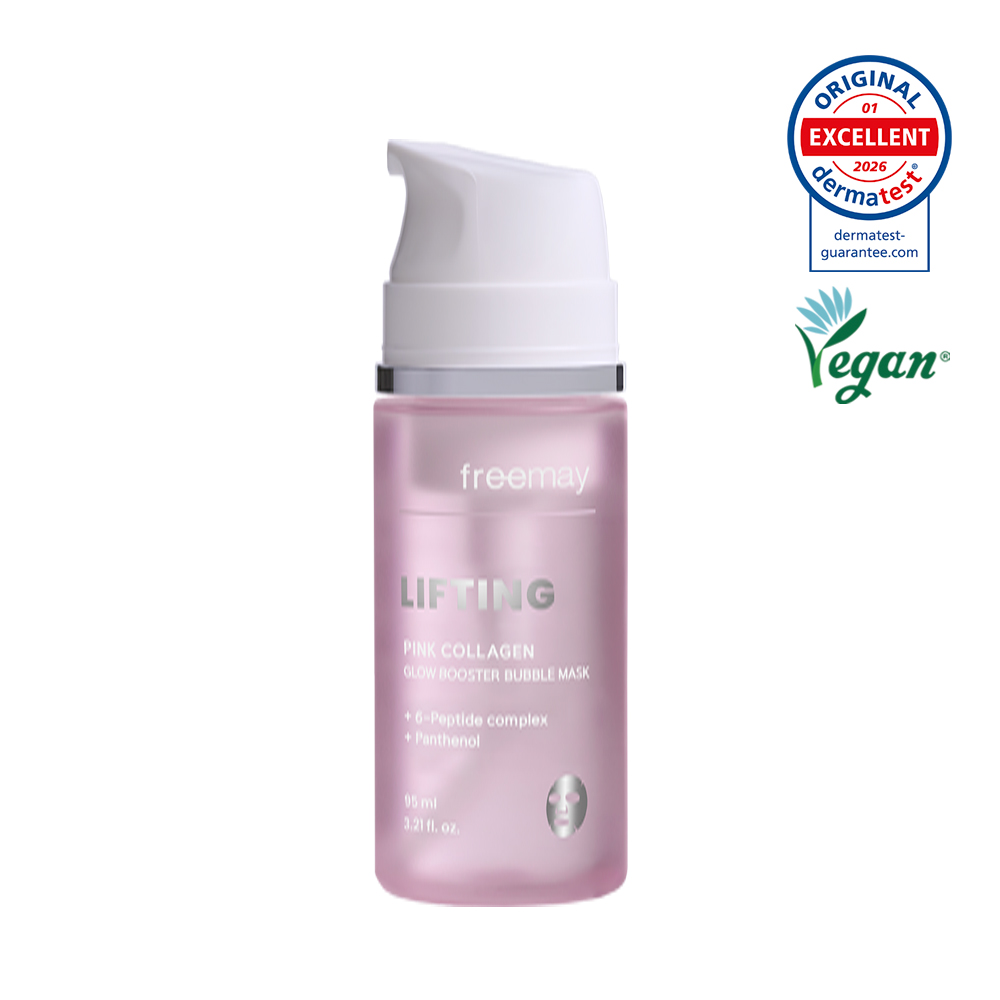 프리메이 핑크 콜라겐 글로우 버블 마스크