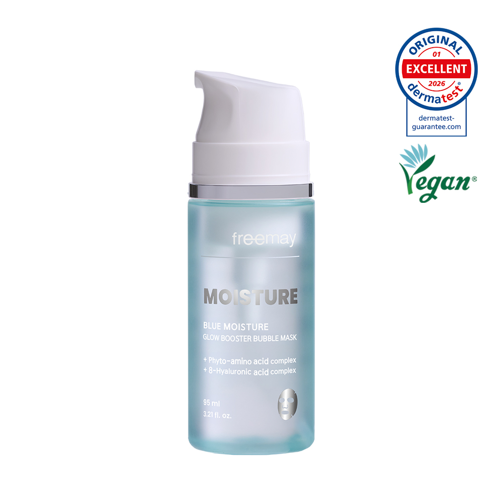 프리메이 블루 모이스춰 글로우 부스터 버블 마스크