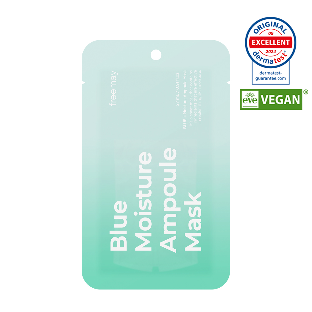 프리메이 블루 모이스춰 앰플 마스크 1매